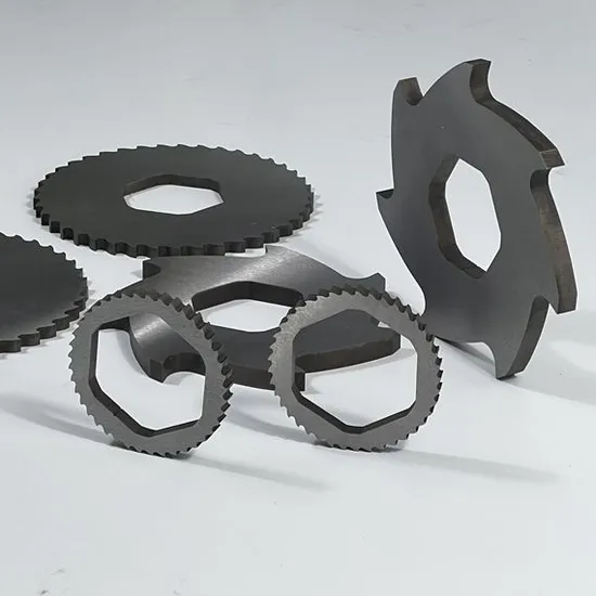 Plastic Film Shredder Blade PE Plate Wood Pipe Shredder Blade