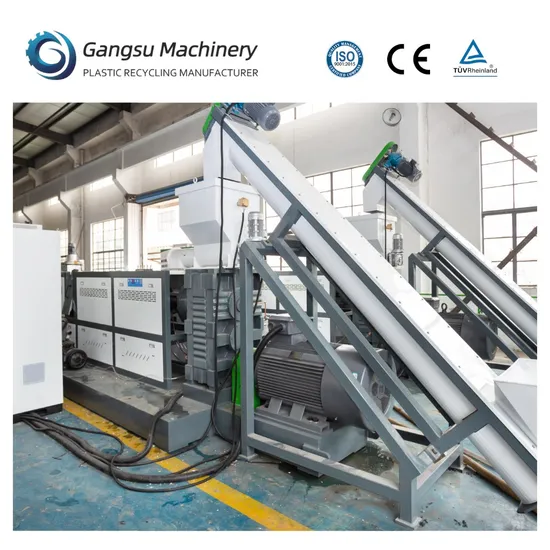 Acs-Pet Private Label PP/PE Post-Consumer Film Water Ring Polyethylene Plastic Recycling Machine with Precise Temperature Controlling