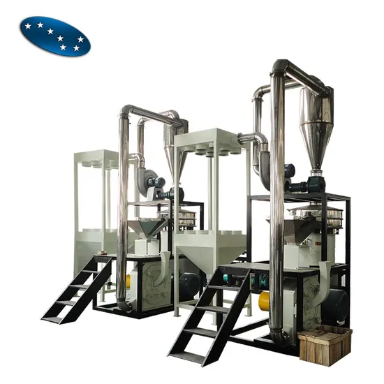 Make PVC Scraps Grinding The Powder Machine with Ce/ISO Certification