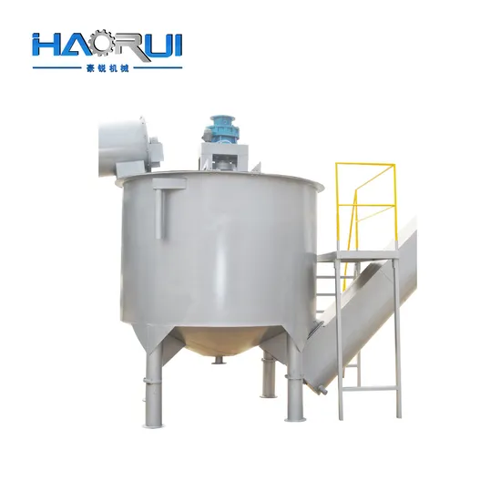 Hot Washing Tank Waste Pet Bottle Plastic Recycle Machine/ Washing Line
