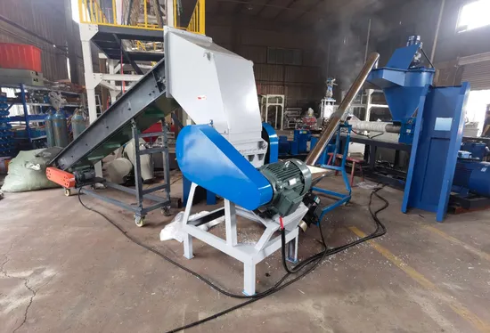 Waste Plastic Other Recycling Products Crushing Washing Drying Line