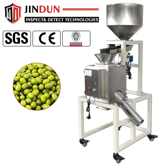 Vertical Pipeline Metal Detector Separator Machine for Plastic