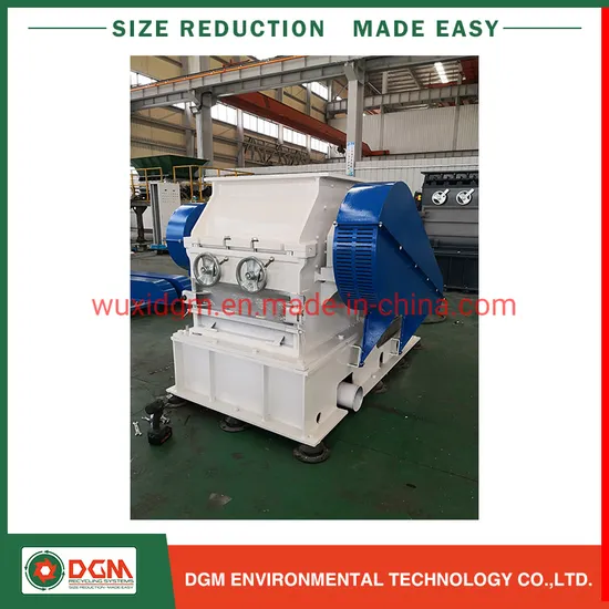 Industrial Plastic LDPE Film Pet Bottles Injection Mold Recycling Granulator