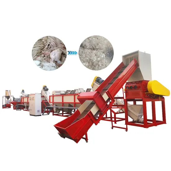 PP PE Film Washing Line with Ce/ISO Certification