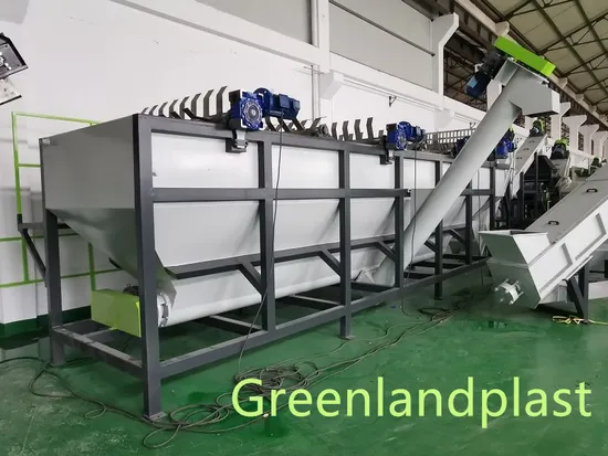 Plastic Film Washing Recycling Plant Waste Film Washing Recycling Machine
