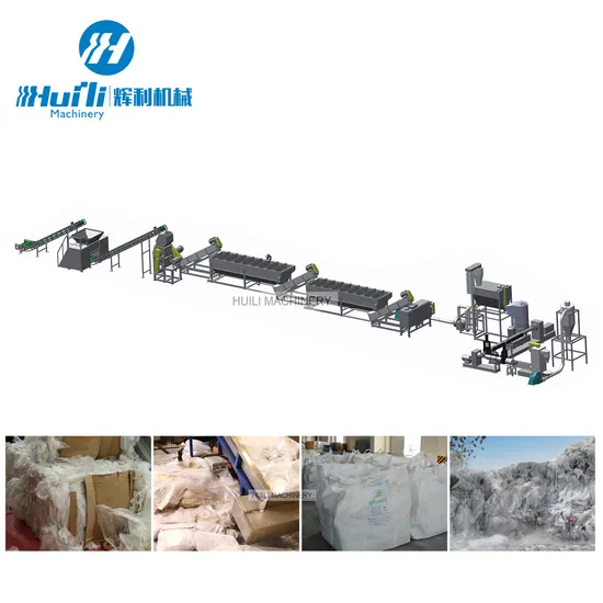 PE Film Plastic Recycling Machine Plastic Recycling Dry Washer Machine Light Board Recycling Plastic