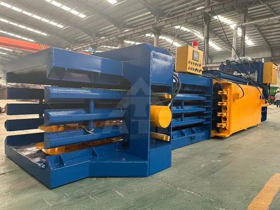 Horizontal Automatic Plastic Bottle Cans Carton Compress Baler Machine for Used Clothing