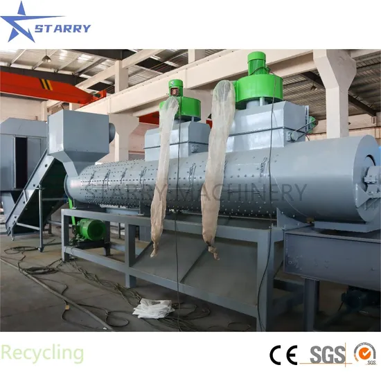 Waste Pet Plastic Bottle Label Remover Without Water