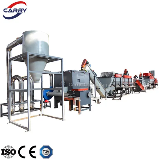 Carry Hot Sale PP Woven Bag Washing Line Plastic Bags Recycling Machine