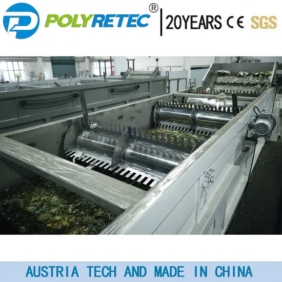 High Capacity Waste PP PE Pet Plastic Bottle Recycle Machine