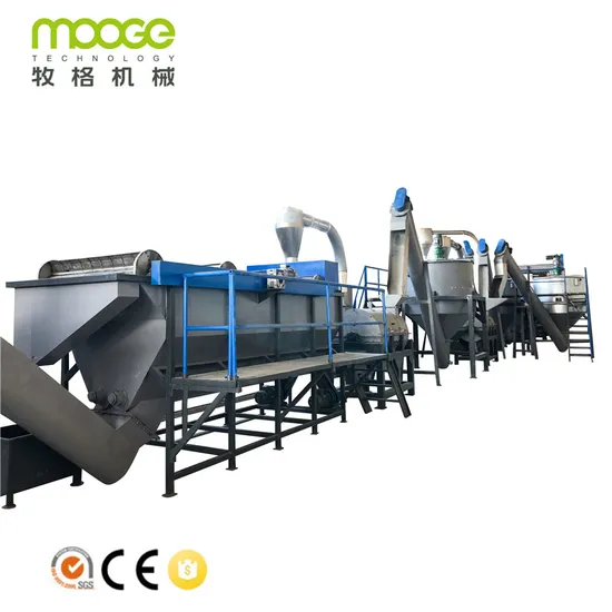 Factory Direct Scrap Polyester Waste PET Machine Bottle Recycling