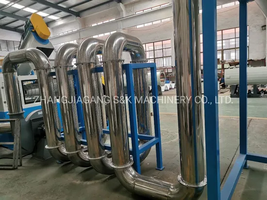 500kg Waste Plastic Film Recycling Washing Processing Line