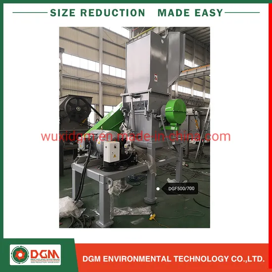 Plastic PVC PP PE Film Bottles Washing Line Recycling Machine Shredder Granulator