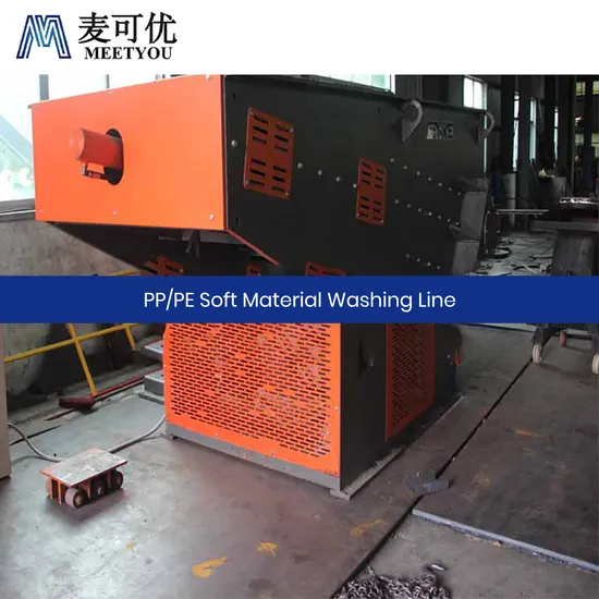 Meetyou Machinery Machines Required for Plastic Recycling Washing Custom China PP PE Quantitative Feeding Bottle Crushing Washing Line Manufacturers