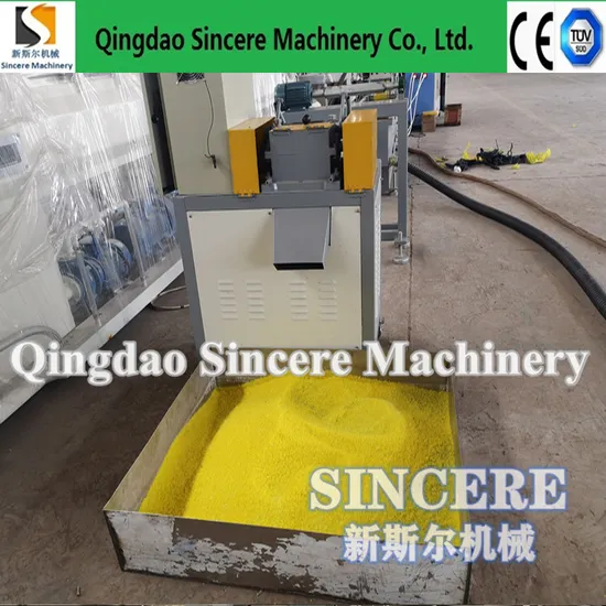 PP/PE/Pet/PMMA Waste Plastic Scraps Recycling Granulation Machinery/Pelletizer