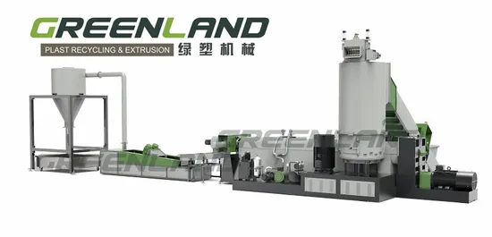 Greenlandplast PP PE Plastic Film Granulating Machine PP Bags Granulating Machine