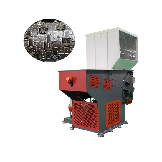 Big Plastic Block and Lump Dual and Single Shaft Shredder