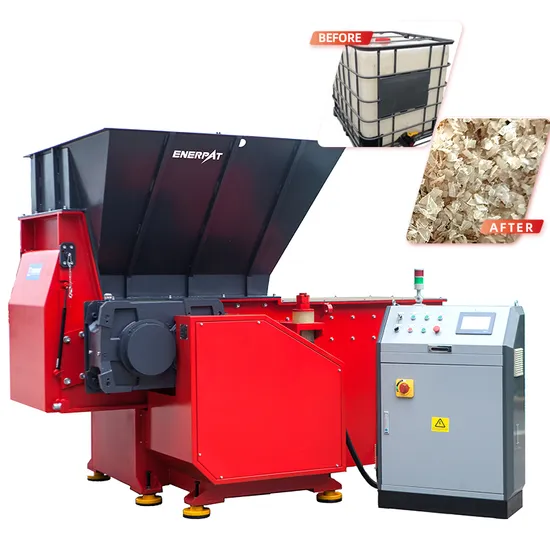 Single Shaft IBC Containers Granulator