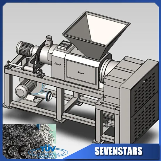 Plastic Film Screw Drying and Squeezing Machine