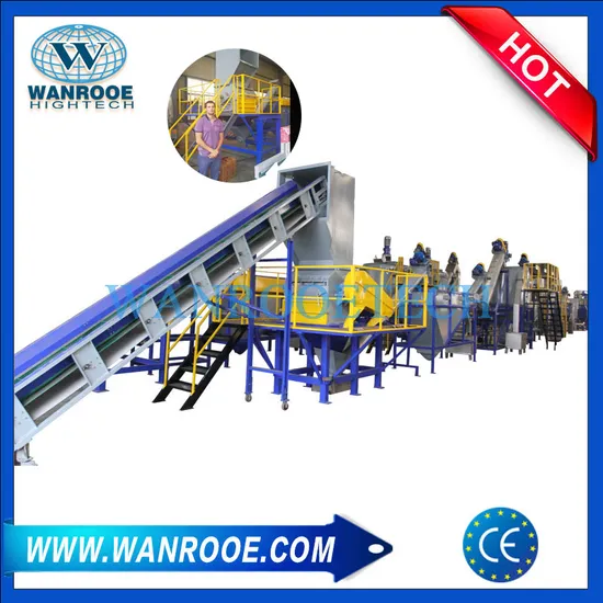 Pet Bottle Washing Line Waste Plastic Recycling Machine