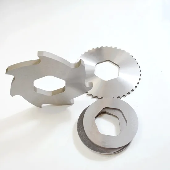Shredder Blade Customized Double Shaft Shredder Tooth Knife Single Shaft Shredder Small Square Knife Shaft Sleeve Round Blade