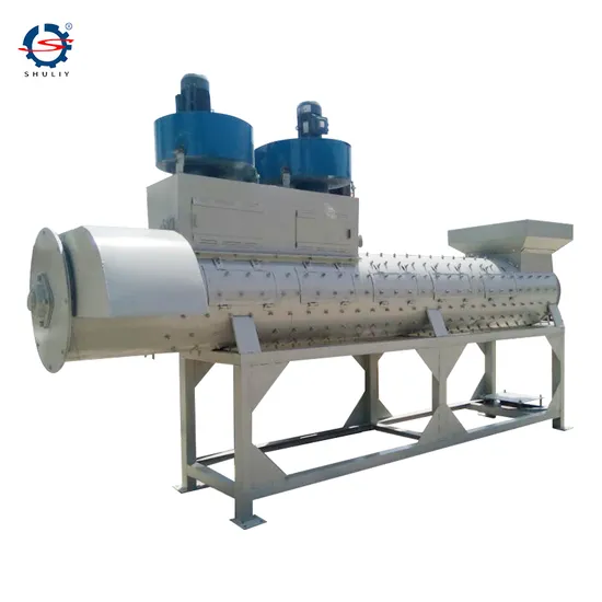 High Efficient Plastic Bottles Label Remover Pet Plastic Recycling Machine
