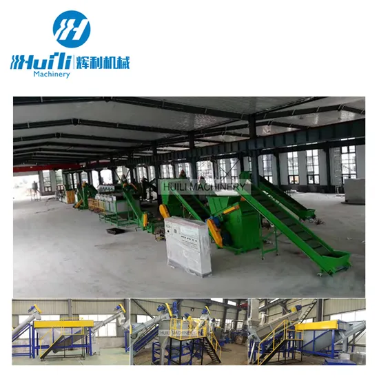 Recycled Waste Pet Plastic Bottle Washing Machine Line