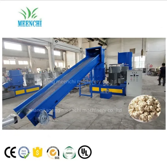 High Quality Polyethylene Plastic Ghx-500 Nylon 12 Agglomerator Machine Hot Cold