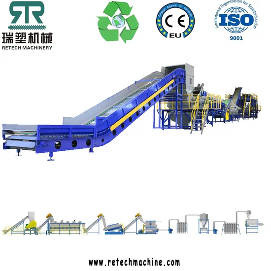 High Output Design Plastic PP Woven Bag Crush Washing Recycling Line