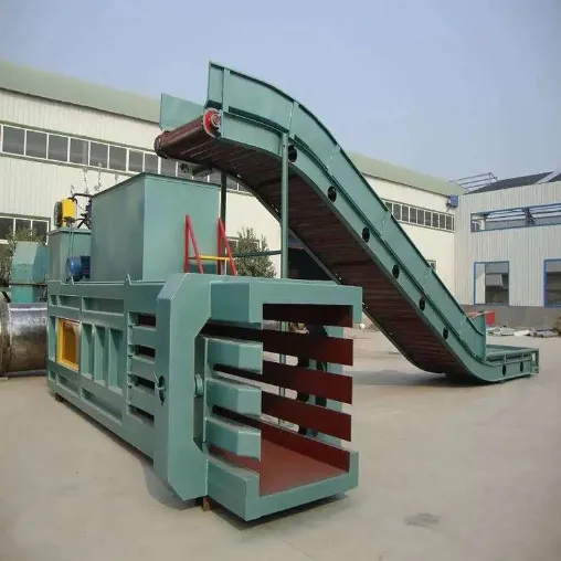 Waste Newspaper Baler Hay Square Packaging Machine Waste Paper Compress Baler