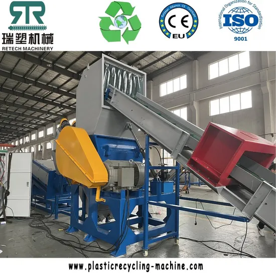 High Quality Retech New PC-1400 Crusher for Plastic Pet Bottle PP PE Film Bag Cutting