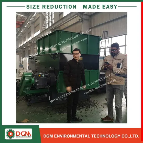 Economical Shredding Machine for Recycling Used Plastic Pallet with Easy Maintenance