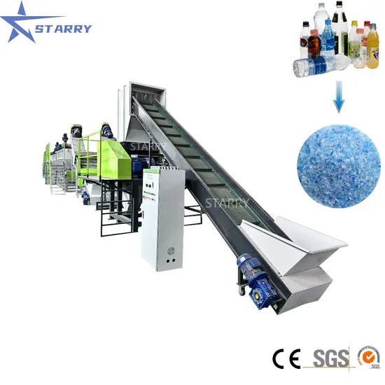 Starry Plastic Pet Bottle Recycling Recycle Machine Plastic to Pet Production Line