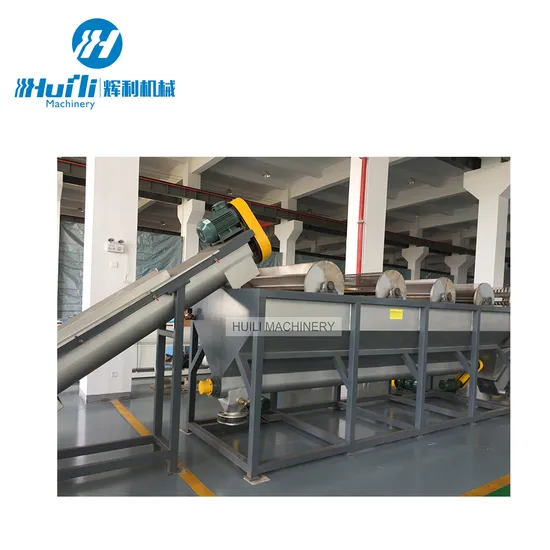 Waste Film Plastic Recycle Machine / PE PP Woven Bag Crushing Washing Drying Line PE PP Agricultural Film Washing Line/PE Squeezer