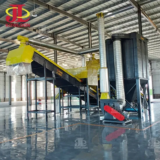 High Quality Electric Refrigerator Shredding Machine Auto Air Conditioner Recycling Machines