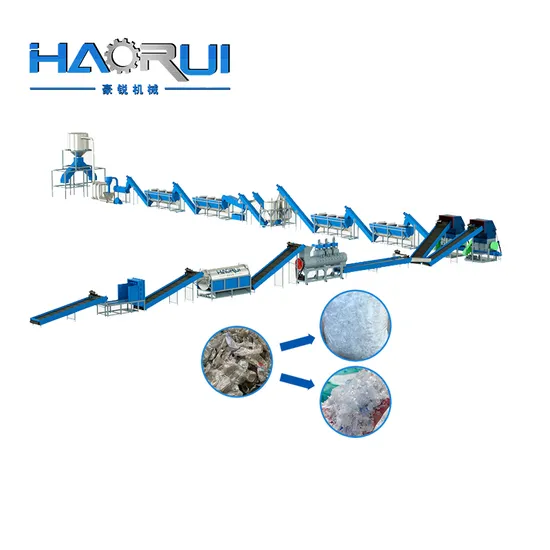 High Output Waste Plastic Bottle Washing Plant Line Pet Recycling Machine for Pet Bottle Recycle