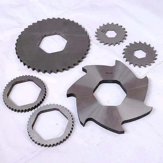 Xiaote Hot Sale Products High Quality Customized Service Double Shaft Shredder Blade