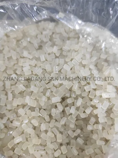 Degradable Material Masterbatch Production Line for Bag Pipe Bottle Injection Mold
