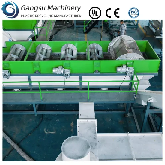Best Frenquency Best System Usage Plastic Waste PP Rigid HDPE Bottle Recycling Line/ HDPE Bottle Production Recycling Washing Line