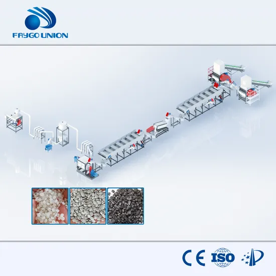 PP PE Waste Plastic Washing Recycling Machine
