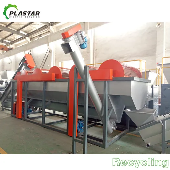 PP PE Wast Plastic Bags Plastic Films Crusher Washing Line Plastic Recycling Machine
