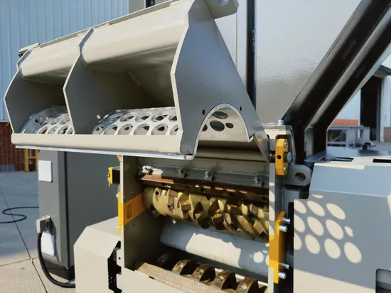 Double-Screw 600mm Shredding Operation Length Shredder-Granulator Combo - GCV Series 600