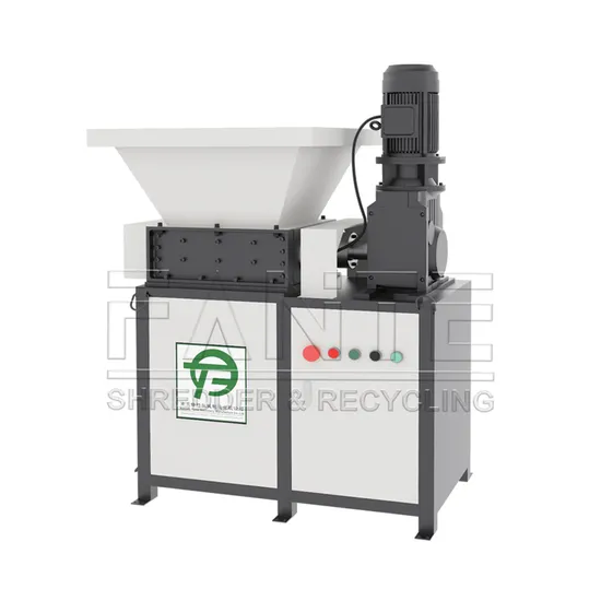 Industrial Double Shaft Scrap Plastic Shredder Machine for Recycling