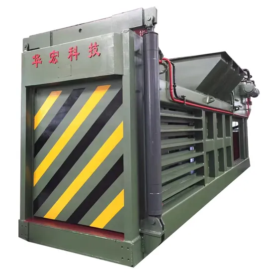 Hua Hong Hpm-315 Semi-Automatic Horizontal Non-Metal Baler Is Easy to Learn