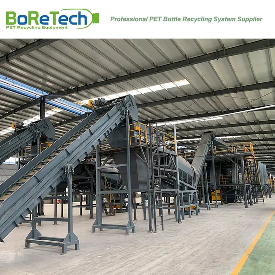 Tl3000 Waste Plastic Bottle Cleaning Recycling Washing Plant