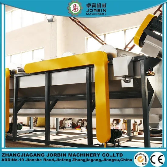 Advanced PP PE Pet PVC Plastic Film Recycling Washing Line