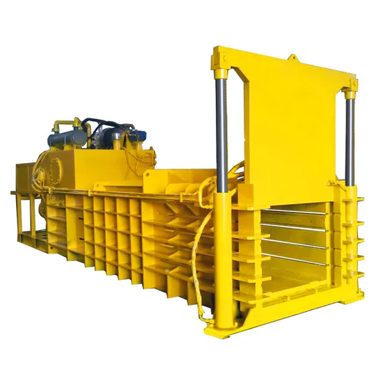 Hydraulic Baler for Recycle Center Horizontal Baler