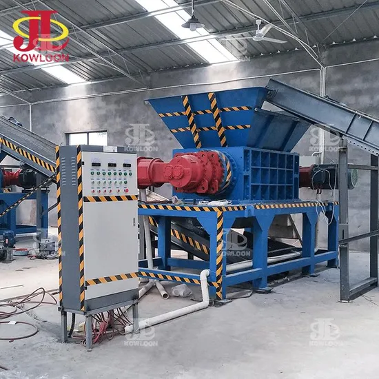 Brand Motors Municipal Waste Plastic Pipe Shredder Plastic Recycling Machinery