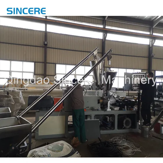 High Productivity Granulator Extruder Machine for Packing Belts Bottle Flakes Film
