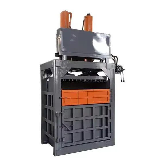 High Efficiency Automatic Plastic Scrap Baler, Animal Hair Hydraulic Vertical Baling Machine